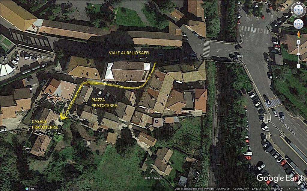 Vila Casale Pratoterra Bracciano  Exteriér fotografie